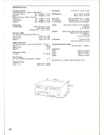 Предварительный просмотр 22 страницы TANDBERG TCD 910 Operating Instructions Manual