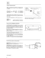 Предварительный просмотр 4 страницы TANDBERG TIA 3032 A Operating Instructions Manual