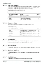 Preview for 124 page of TANDBERG TT-1222 Reference Manual