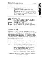 Preview for 35 page of TANDBERG TT1200 MPEG2-DVB Installation And Operator'S Manual