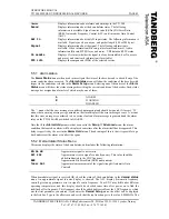 Preview for 45 page of TANDBERG TT1200 MPEG2-DVB Installation And Operator'S Manual