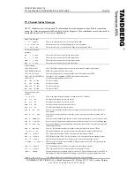 Preview for 60 page of TANDBERG TT1200 MPEG2-DVB Installation And Operator'S Manual