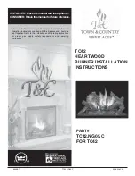 Preview for 1 page of T&C TC42.NG05.C Installation Instructions Manual