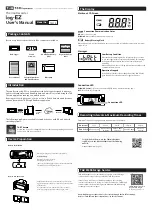 T&D log-EZ User Manual preview