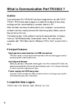 Preview for 9 page of T&D TR-50U2 User Manual