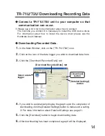 Preview for 19 page of T&D TR-7xU Series User Manual