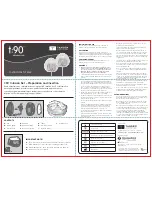 Tandem T:90 Infusion Set Instuctions For Use предпросмотр