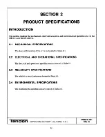 Preview for 13 page of Tandon TM100-1 Operating And Service Manual