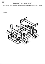 Предварительный просмотр 6 страницы T&R Sports AIR TABLE Assembly Instruction Manual