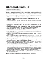 Preview for 3 page of T&R Sports CT100BSTX User Manual