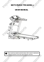 Preview for 1 page of T&R Sports T25CM User Manual