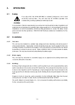 Предварительный просмотр 10 страницы T&R KV50-20D mk2 Operating And Maintenance Manual