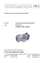 Preview for 1 page of T&R PCU2 mk5 Operating And Maintenance Manual