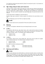 Preview for 11 page of T&R PT30-10 mk2 Operating And Maintenance Manual