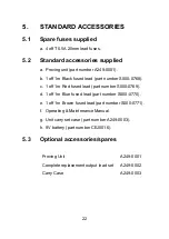 Preview for 22 page of T&R TPT9000 Operating And Maintenance Manual