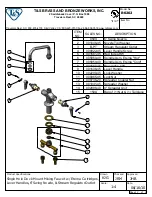 Preview for 2 page of T&S B-0202 Quick Start Manual