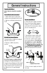 Preview for 4 page of T&S B-0230 Installation And Maintenance Instructions Manual