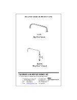 Preview for 8 page of T&S B-0291 Series Installation And Maintenance Instructions Manual