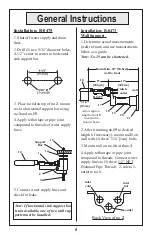 Preview for 4 page of T&S B-0475 Installation And Maintenance Instructions Manual