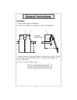 Preview for 4 page of T&S B-0509 Installation And Maintenance Instructions Manual