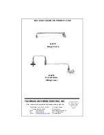 Preview for 8 page of T&S B-0580 Installation And Maintenance Instructions Manual