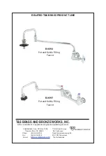 Preview for 6 page of T&S B-0600 Series Installation And Maintenance Instructions Manual