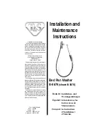 T&S B-0679 Installation And Maintenance Instructions Manual preview