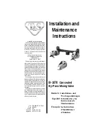 Предварительный просмотр 9 страницы T&S B-0695 Installation And Maintenance Instructions Manual