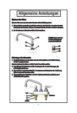 Preview for 7 page of T&S B-1100 SERIES Installation And Maintenance Instructions Manual