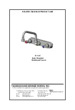 Preview for 9 page of T&S B-1172 Installation And Maintenance Instructions Manual