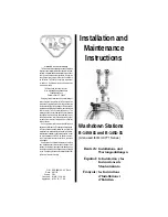 Preview for 1 page of T&S B-1450-01 Installation And Maintenance Instructions Manual