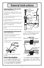 Предварительный просмотр 5 страницы T&S B-2730 Series Installation And Maintenance Instructions Manual