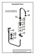 Preview for 3 page of T&S B-2740 Series Installation And Maintenance Instructions Manual