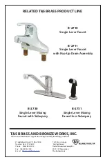 Preview for 7 page of T&S B-2740 Series Installation And Maintenance Instructions Manual