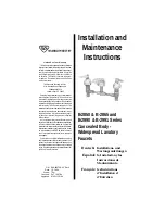 Предварительный просмотр 1 страницы T&S B-2850 Series Installation And Maintenance Instructions Manual