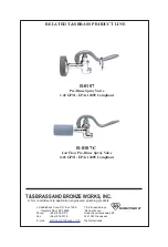 Preview for 35 page of T&S B-7000 Series Installation And Maintenance Instructions Manual