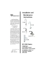 T&S EC-3100 Series Installation And Maintenance Instructions Manual preview