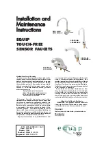 Preview for 1 page of T&S Equip 5EF-1D-WG Installation And Maintenance Instructions Manual