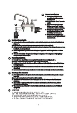 Preview for 5 page of T&S EVERSTEEL S-1100 Series Installation And Maintenance Instructions Manual