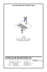 Предварительный просмотр 6 страницы T&S EVERSTEEL S-1200 Series Installation And Maintenance Instructions Manual