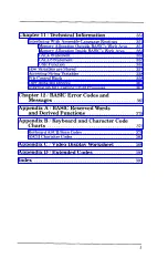 Preview for 7 page of Tandy 1000 MS-DOS Basic Reference Manual