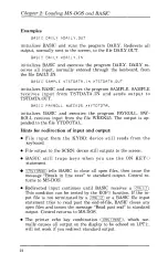 Предварительный просмотр 26 страницы Tandy 1000 MS-DOS Basic Reference Manual