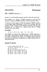 Preview for 233 page of Tandy 1000 MS-DOS Basic Reference Manual