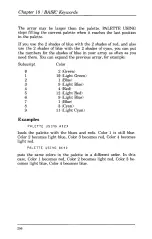 Предварительный просмотр 258 страницы Tandy 1000 MS-DOS Basic Reference Manual