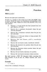 Предварительный просмотр 261 страницы Tandy 1000 MS-DOS Basic Reference Manual