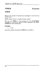 Preview for 332 page of Tandy 1000 MS-DOS Basic Reference Manual