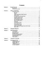 Preview for 4 page of Tandy 102 Technical Reference Manual