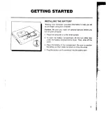 Preview for 6 page of Tandy 1110 HD User Manual