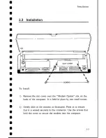 Предварительный просмотр 15 страницы Tandy 1400LT User Manual