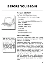 Предварительный просмотр 5 страницы Tandy 1500HD User Manual